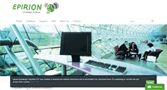 Desktop Screenshot of epirion.com